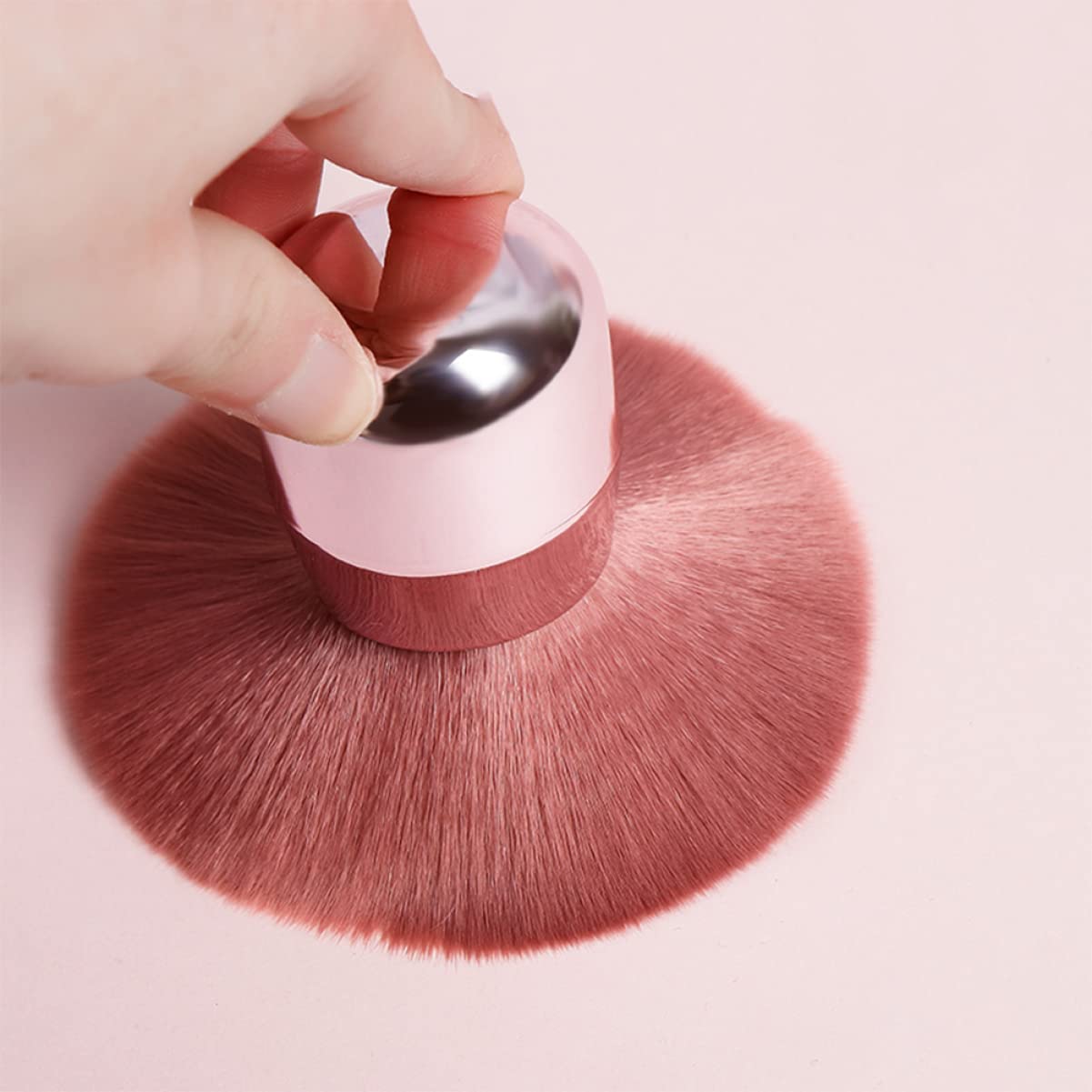 FRCOLOR 6pezzi Pennelli Per Trucco Design Funghi Pennello Per Blush e Polvere Multi-funzione Pennelli Comodi Per Make up e Cosmetici Per Uso Quotidiano e Professionale