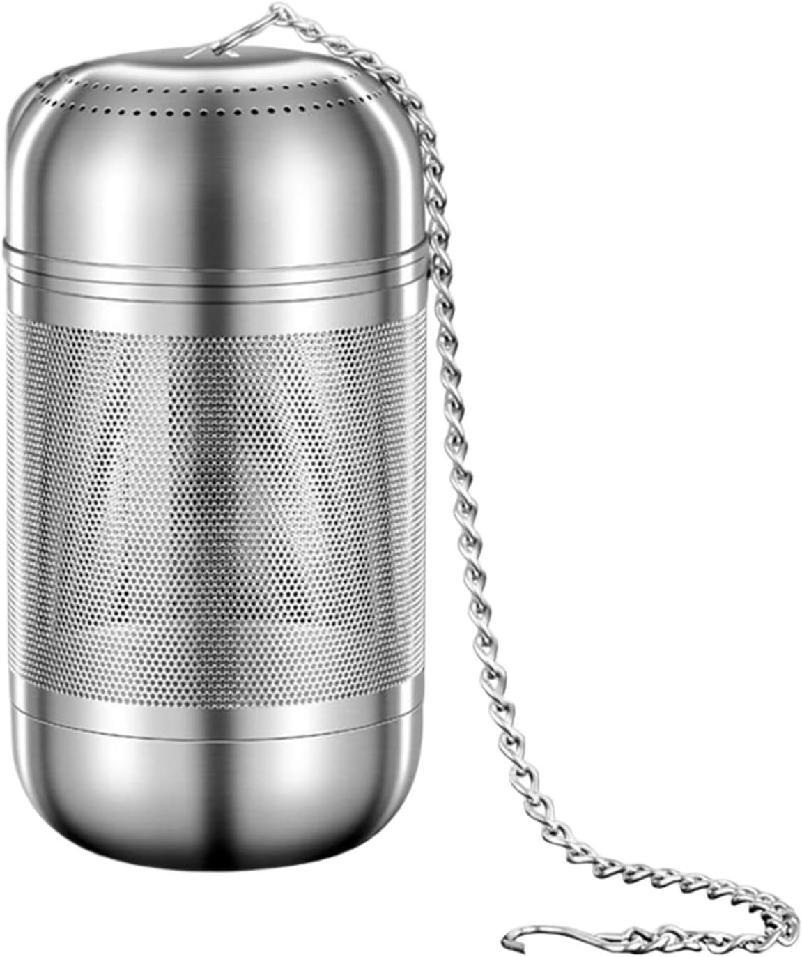 Tea Infuser Stainless Steel Mesh Filter Teapot Tray Strainer Kitchen Teaware Accessories