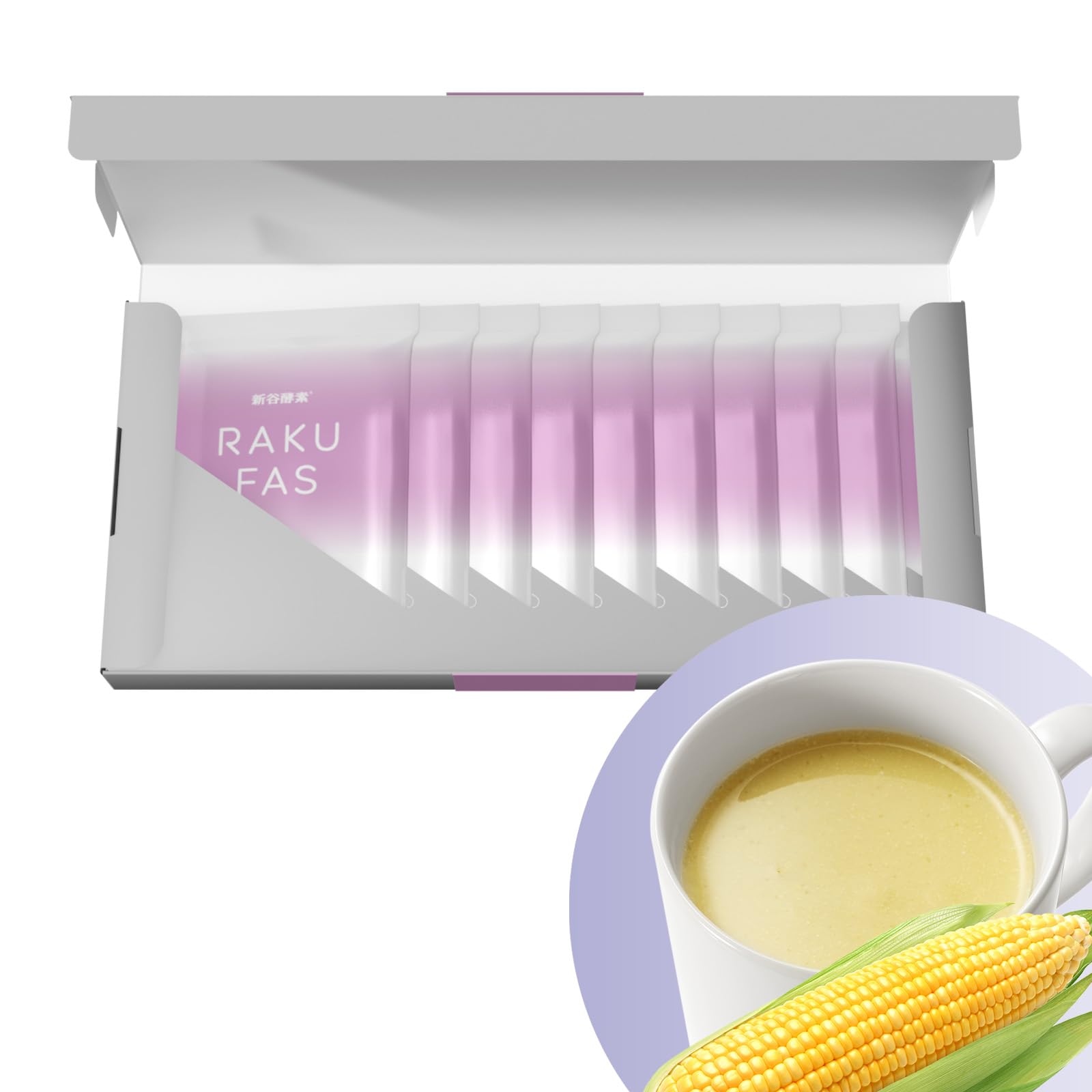 Amazon.co.jp: 新谷酵素 RAKUFAS ラクファス プロテインスープ 10袋