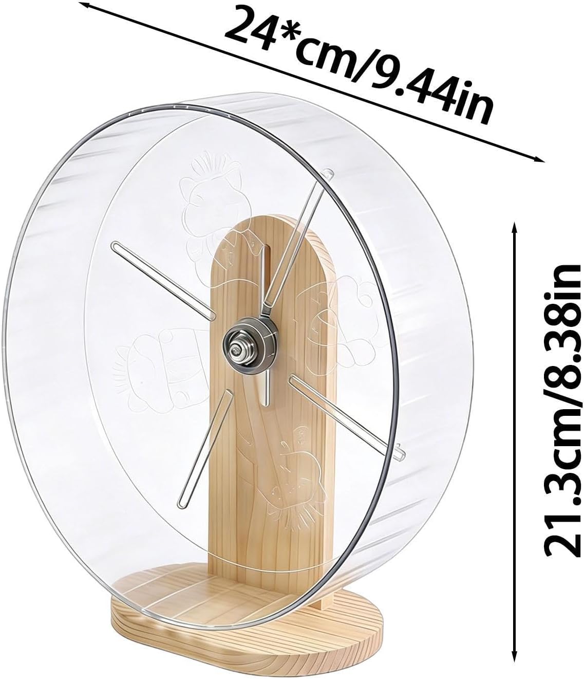 Wheel for Mice | with Silent Stand Small Toy, Exercise Wheels for Gerbils Rabbits and Animals Pets – for Animals Pets Syrian Dwarf Rabbits Cage House Indoor Enclosure