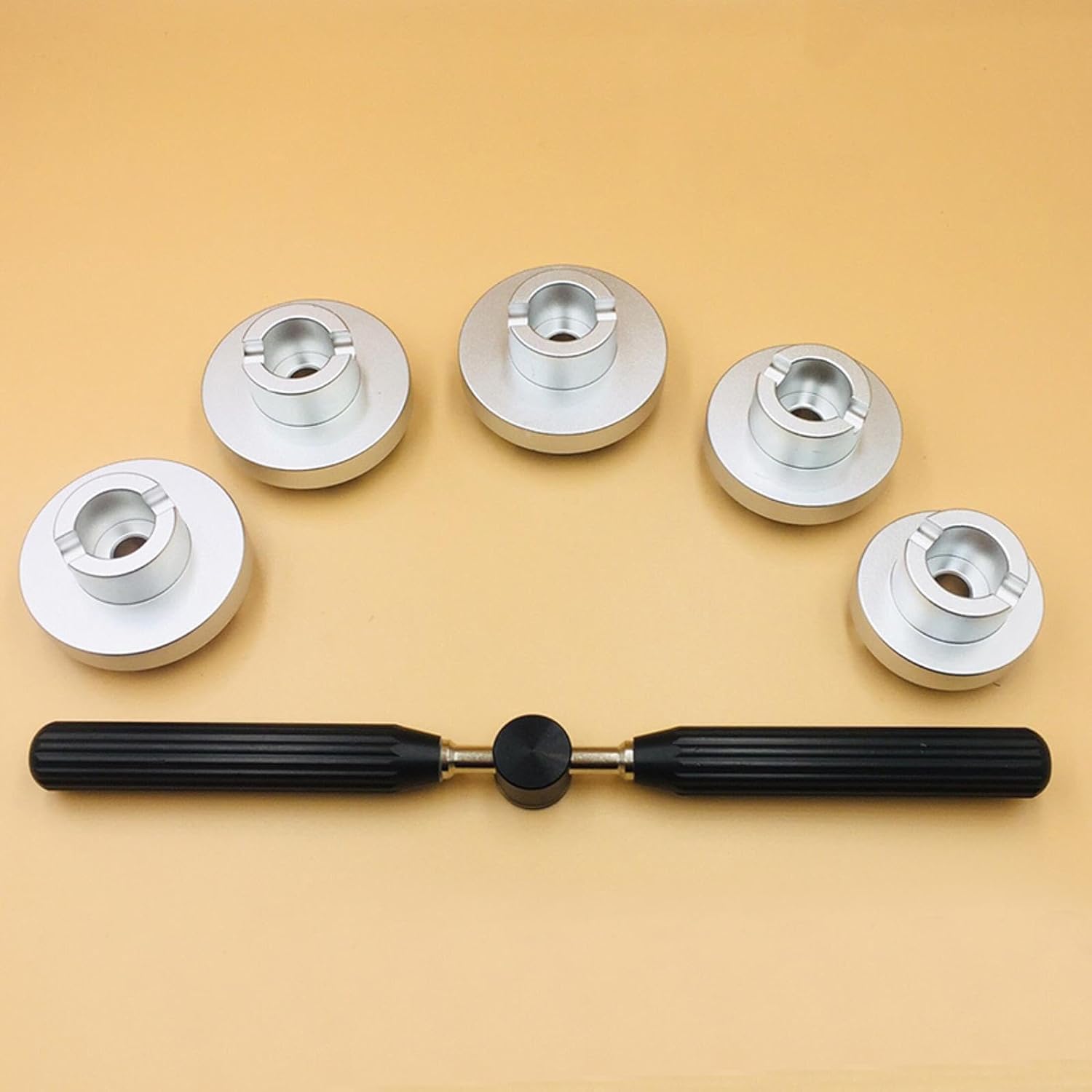 Kit de reparación de Relojes, Herramienta Profesional para la reparación de Relojes, abridor de Caja Trasera, removedor de Tapa y Matrices para Omega 508 510 Cal.8800