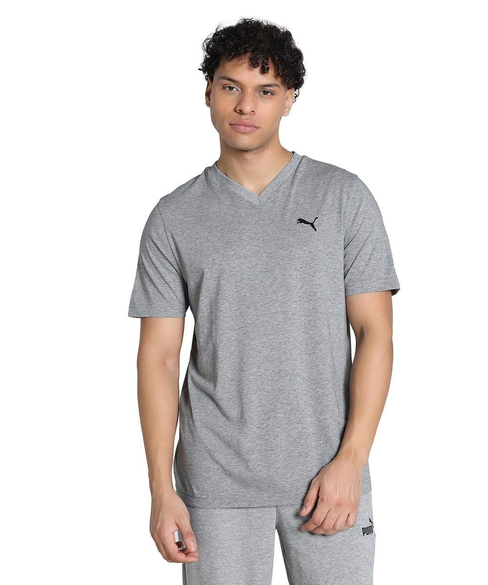 Puma Men Cotton Solid Classic Fit Tees-picture-15