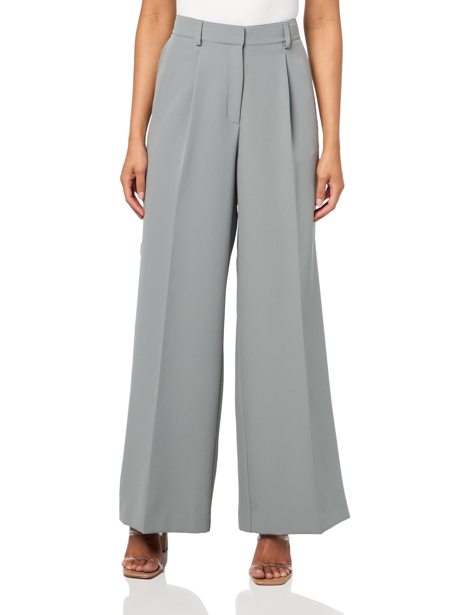 BOSS Womens Jabla Wide Leg Dress Trousers