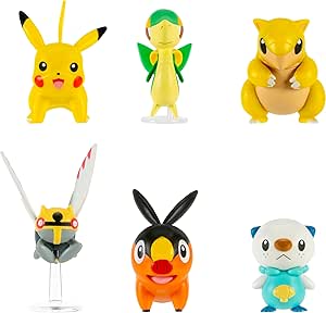 JAZWARES: Pokémon First Partner Battle Figure Figure Figure 3-pack
