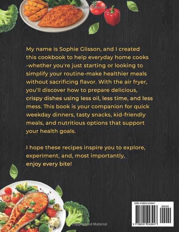Air Fryer Cookbook for Beginners: 1000+ Days of Crispy, Quick & Healthy Recipes for Effortless Cooking with Your Air Fryer - Image 2