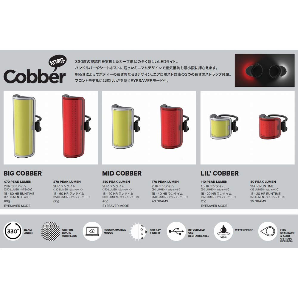 Amazon | 【日本正規品】 KNOG(ノグ) 自転車 ライト