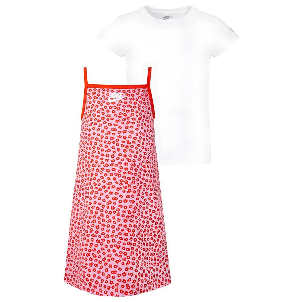 Nike Mädchen Floral 2 Stück Set 36l816 KLEID (1er Pack)