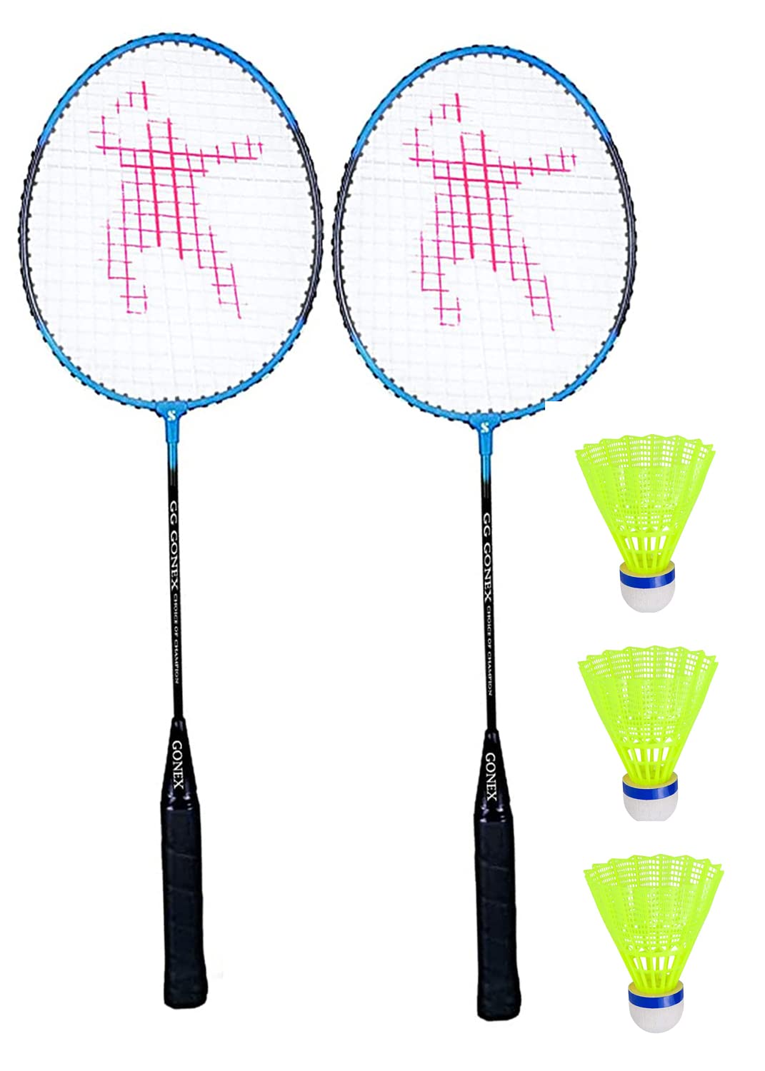 Rk son Diamond Aluminum Badminton Racquets and 3 Pieces Shuttle Free (B08DQDSNVX) Amazon Price History, Amazon Price Tracker