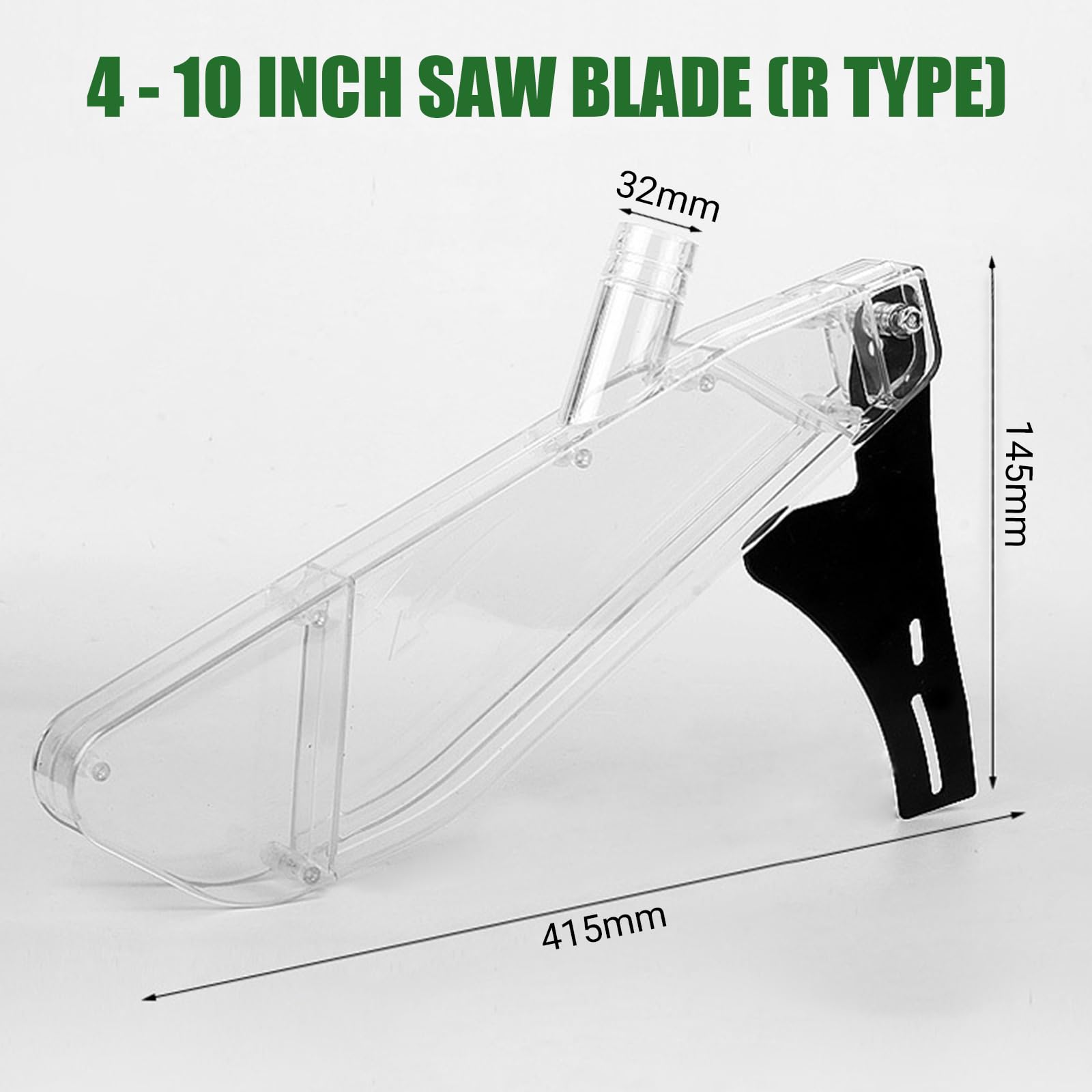 Yabound Table Saw Protective Cover, Table Saw Guard, 410in Acrylic Table Saw Protective Cover Protection Case Blade Guard for Woodworking - Image 2