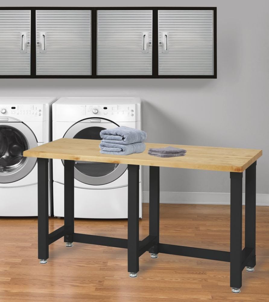 Primaster Werkbank 180 x 63 x 95 cm Werktisch Arbeitstisch Arbeitsplatte