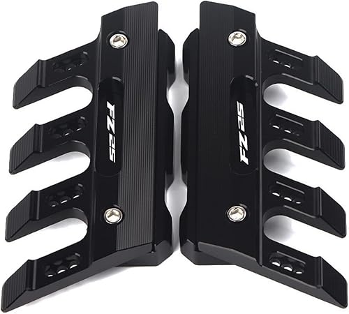 for Yamaha FZ-25 FZ25ABS Motorcycle Front Fender Side Protection Guard Mudguard Sliders Lower Fork Protector (Color Black)