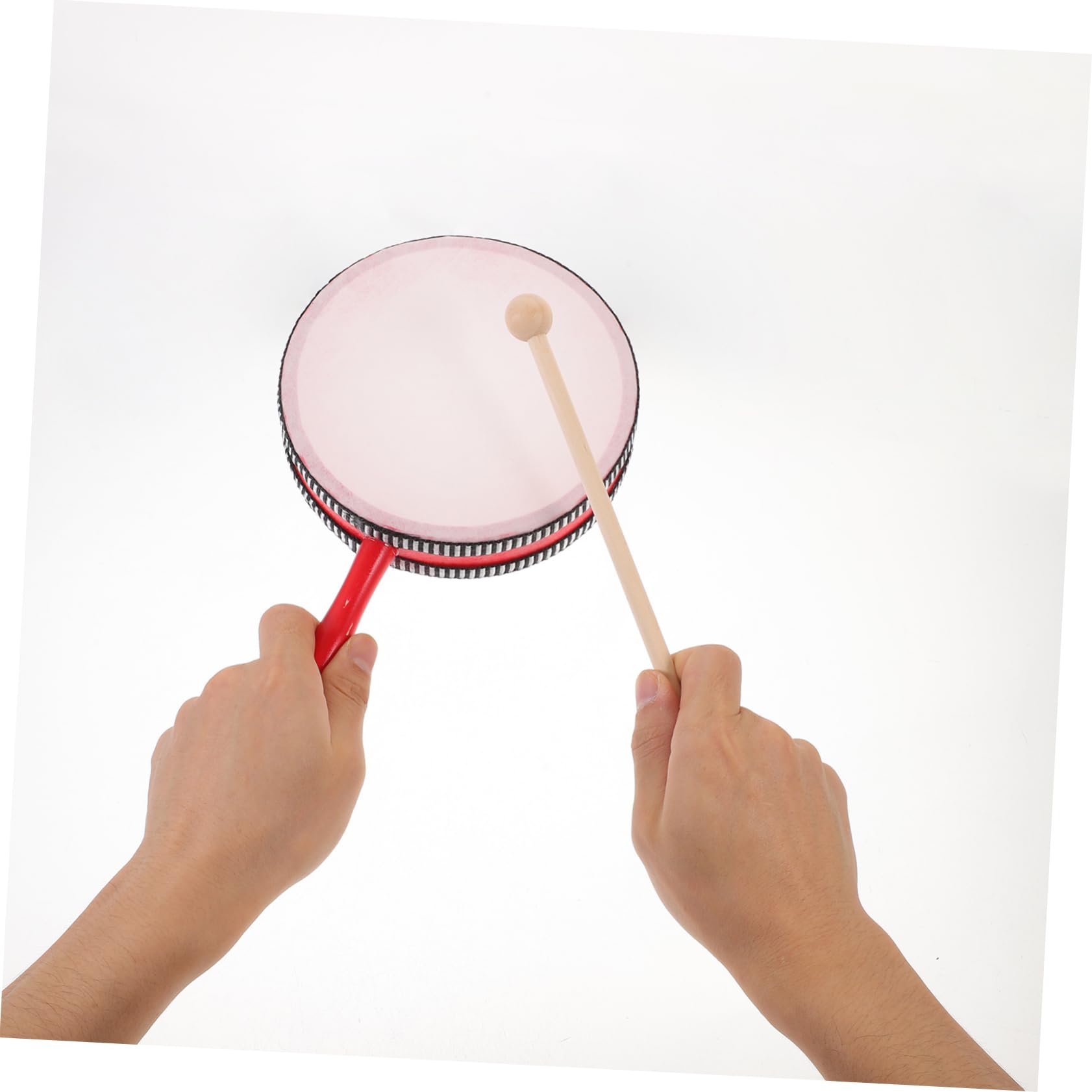 BESPORTBLE 1 set Hand Drum Frame Percussion Instrument for Beginners Easy to Hold Play Design for Performances Smooth Polished Surface