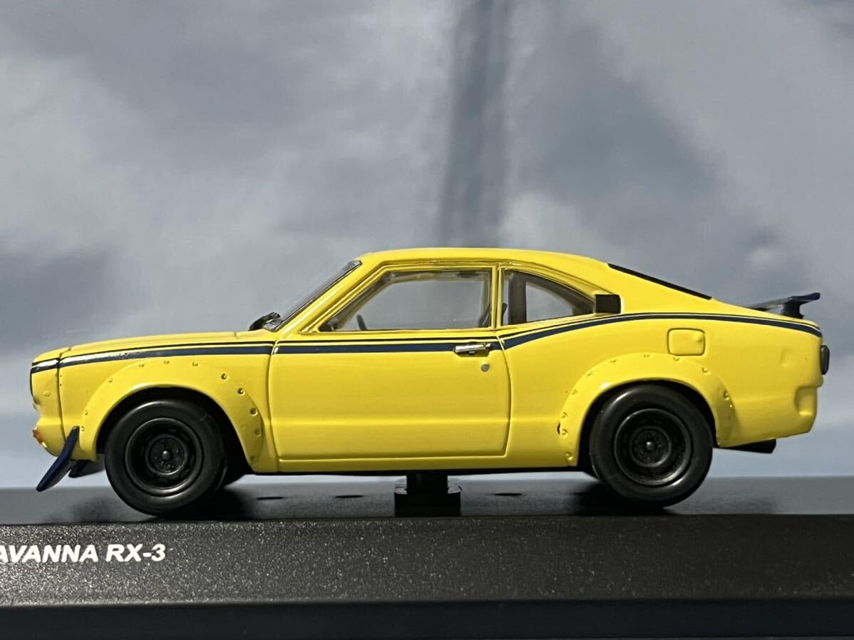 Amazon | 京商製マツダ サバンナ RX-3 テストカー 1/43 | ミニカー
