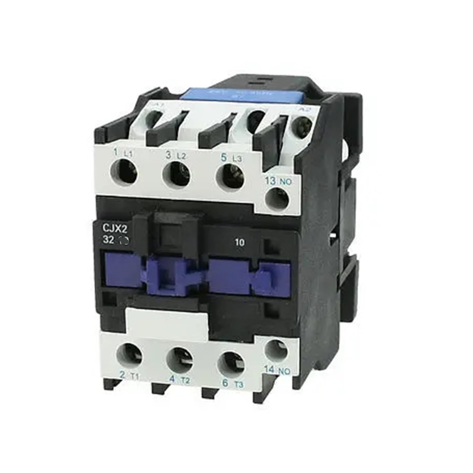 CJX2-32 380V Coil 50A DIN Rail 3P Three Pole 1NO 1NC 24V AC Contactor