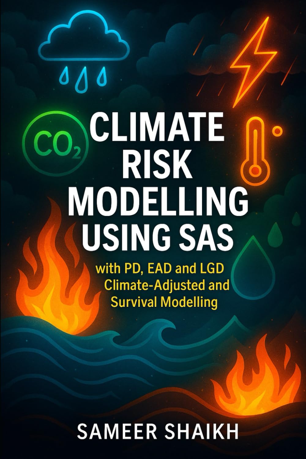 Climate Risk Modelling using SAS: with Climate adjusted PD, LGD, EAD and Survival Analysis