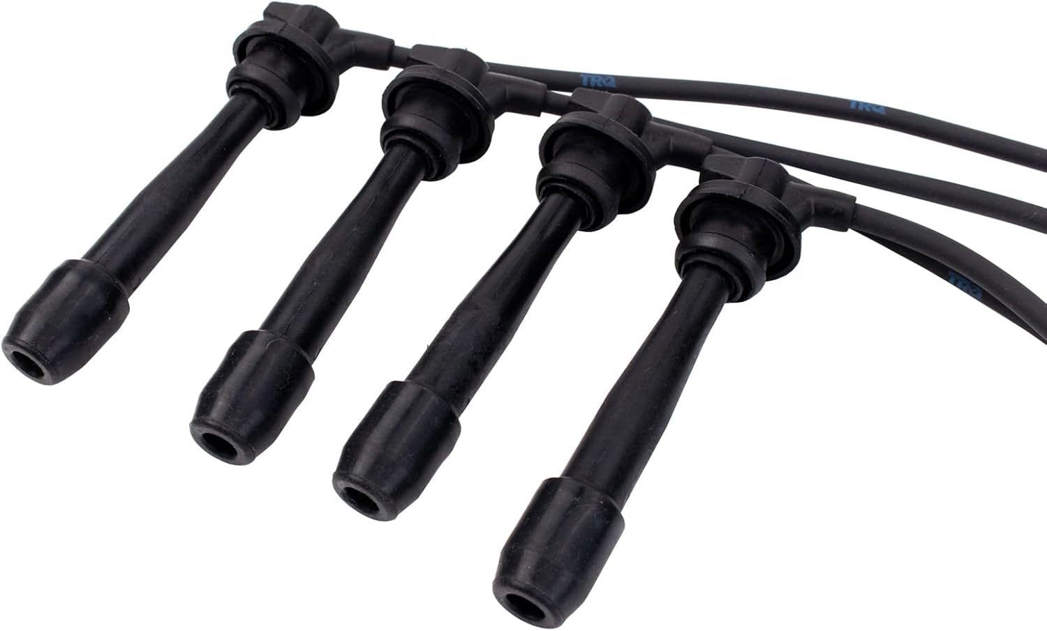 TRQ Ignition Coil and Spark Plug Kit 6 Piece Iridium Spark Plugs Compatible with 2001-2004 Hyundai Accent