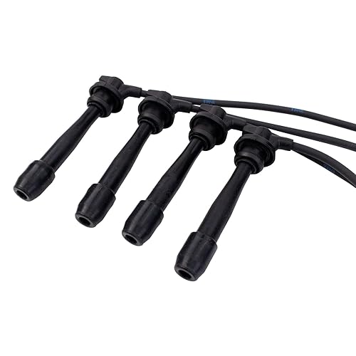 Miniatura 428 de TRQ Juego de cables de bujía de encendido del motor para Ford F250 F350 Super Duty V8 6.2L nuevo