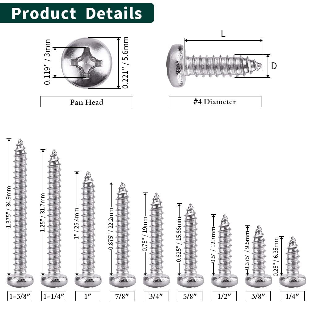 4x1/4 in. Zinc, Pan Head, Square drive Qty:1000 4x1/4 in. Zinc, Pan Head, Square drive Qty:1000