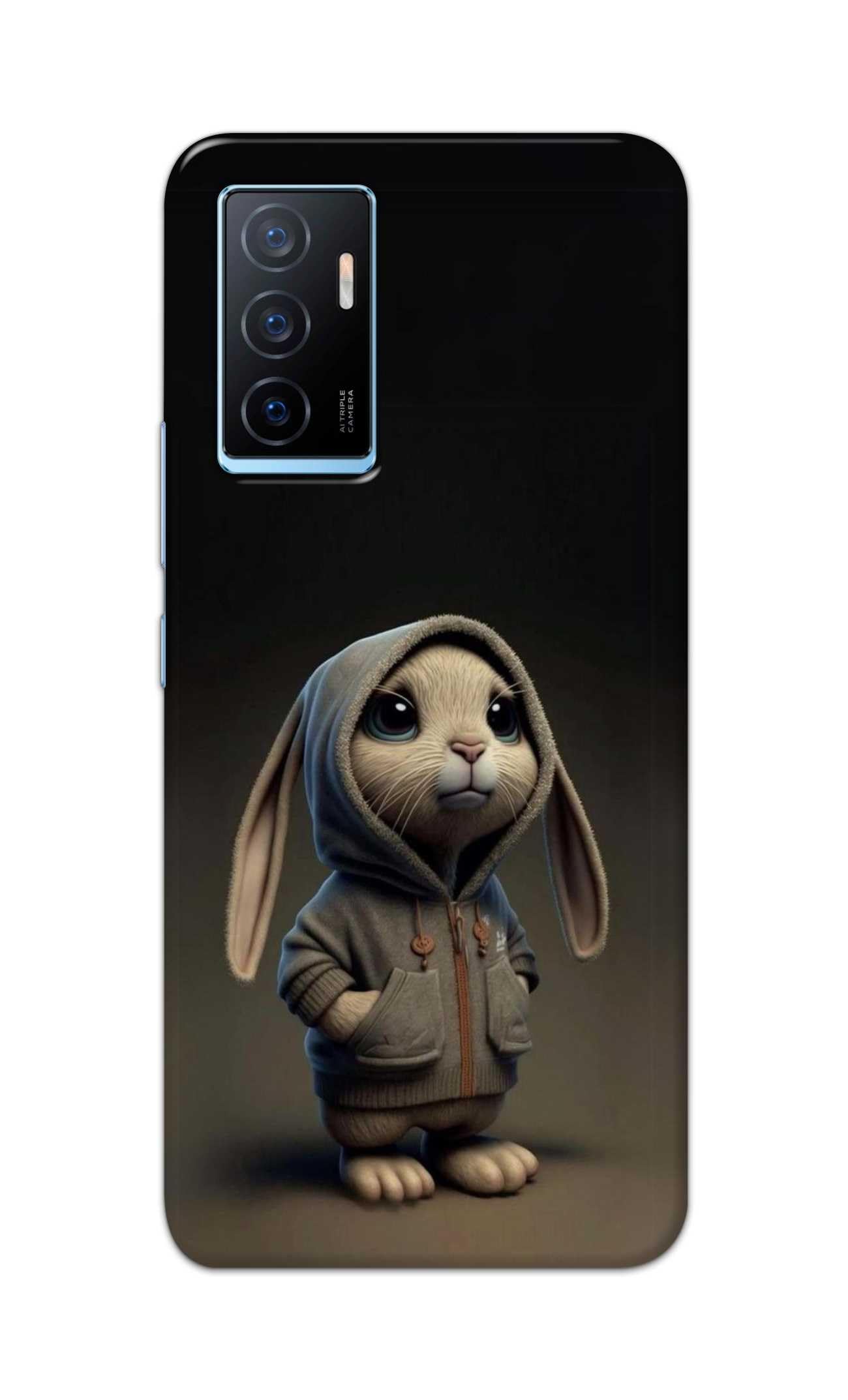 TweakyMod Designer Printed Hard Case | Hoodie Rabbit Back Cover Compatible with VIVO Y75 4G (B0D2J66KMC) Amazon Price History, Amazon Price Tracker