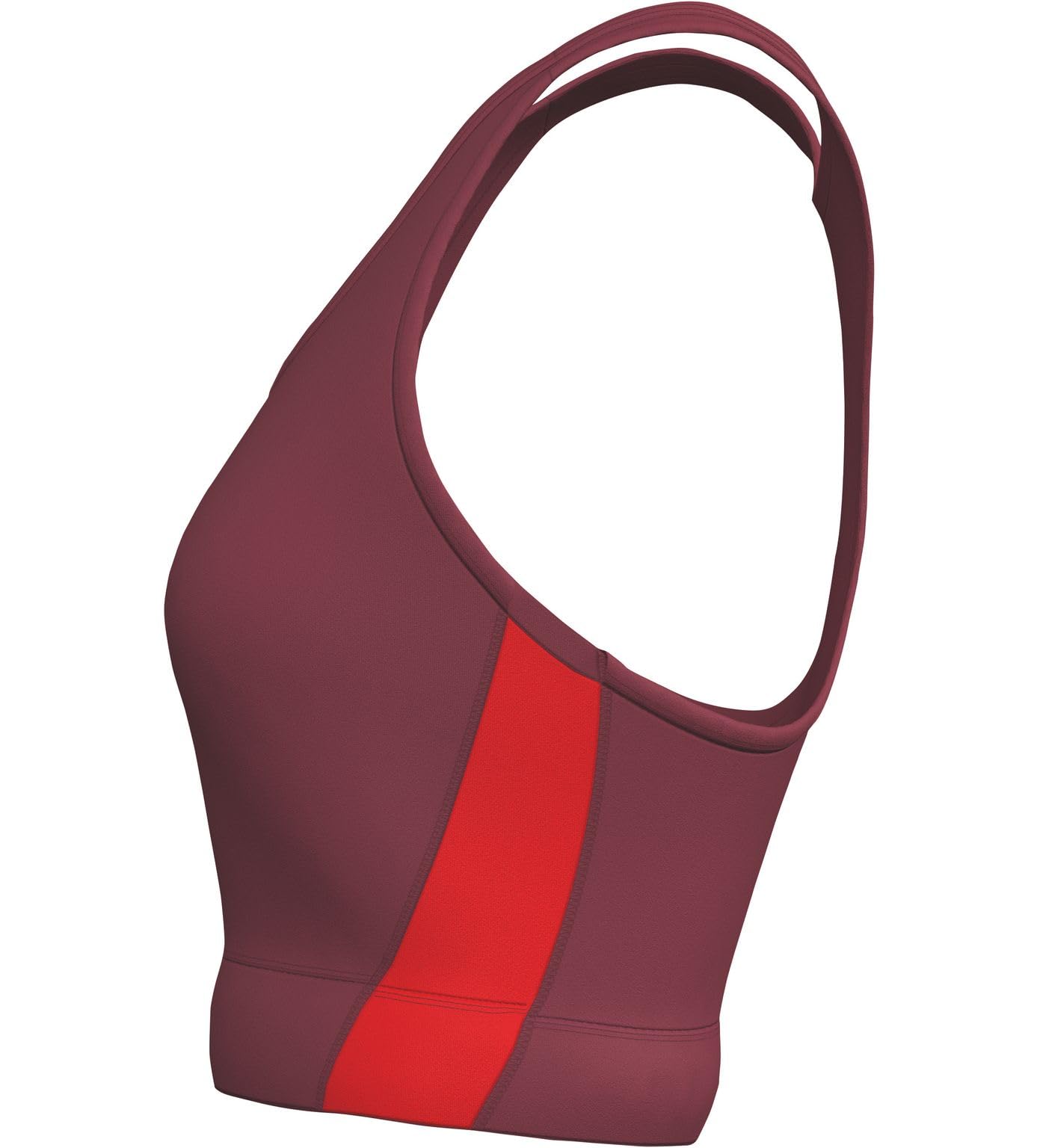 Erima Damski biustonosz T&F Wings (8282620) bordowy/czerwony, 40