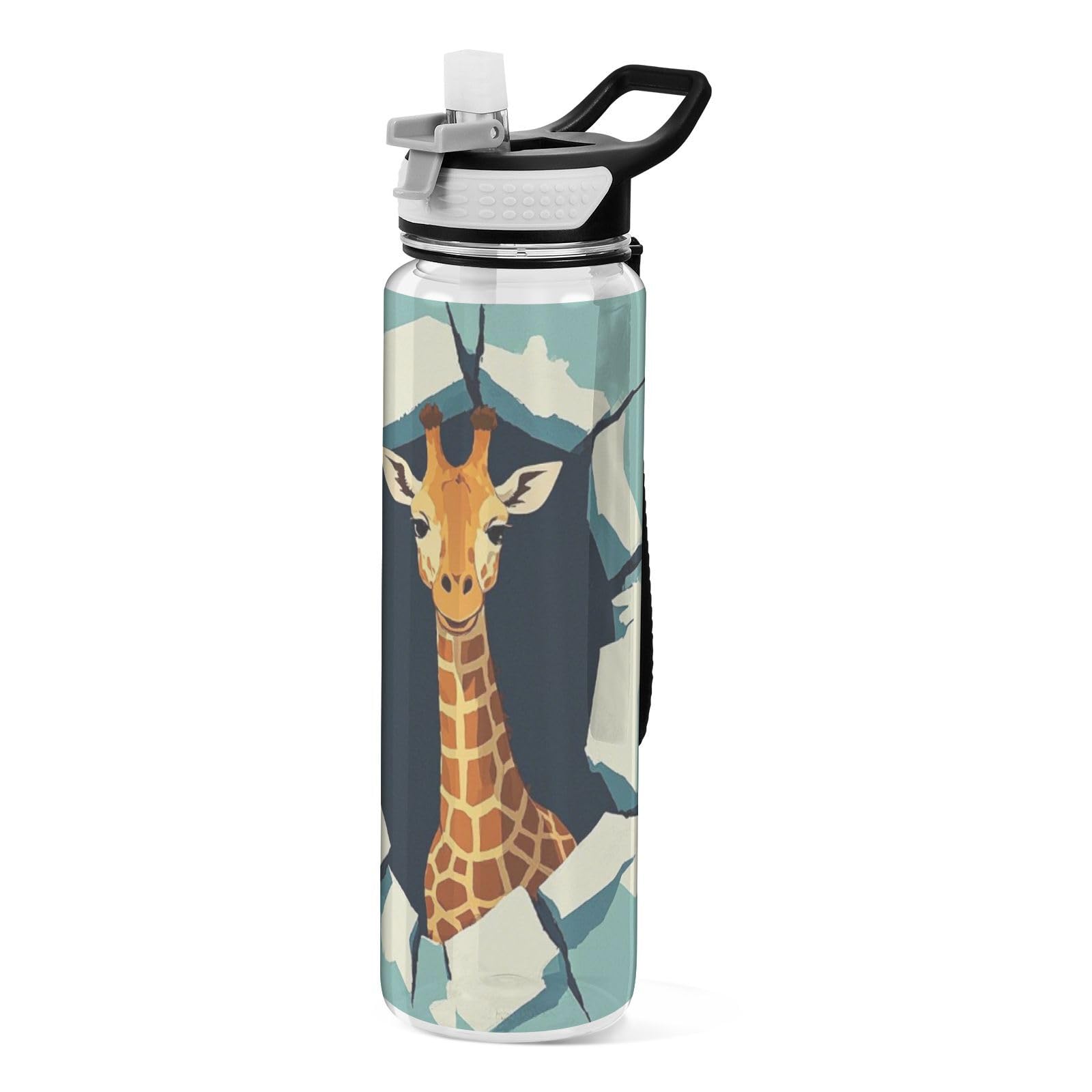 Bouteille d'eau en Tritan 946ml anti-fuite sans BPA pour le sport et le bureau
