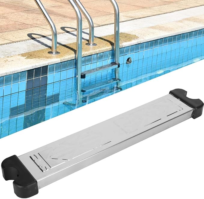 Escalón Universal de Acero Inoxidable para Piscinas miniatura 2
