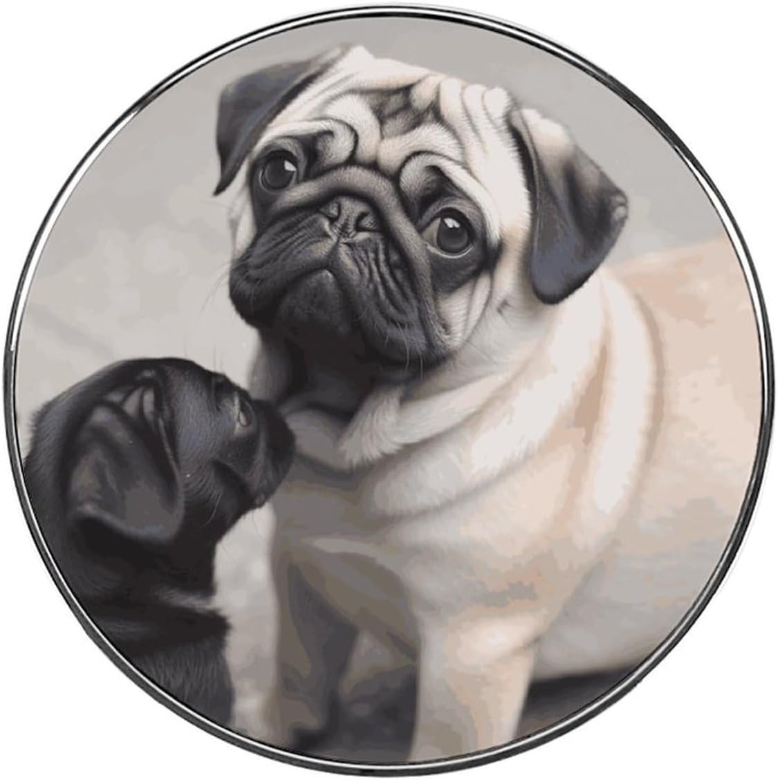 Cute Pet Pug Fridge Magnets Refrigerator Magnets