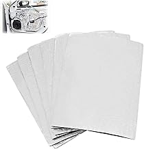 Acoustic Thermal Insulation Lining Mat, 5 mm Acoustic Thermal Insulation, Soundproofing, Self-adhesive Car Acoustic Insulation, Sound and Thermal Insulation for Homes, Offices and Vehicles, 6 pcs