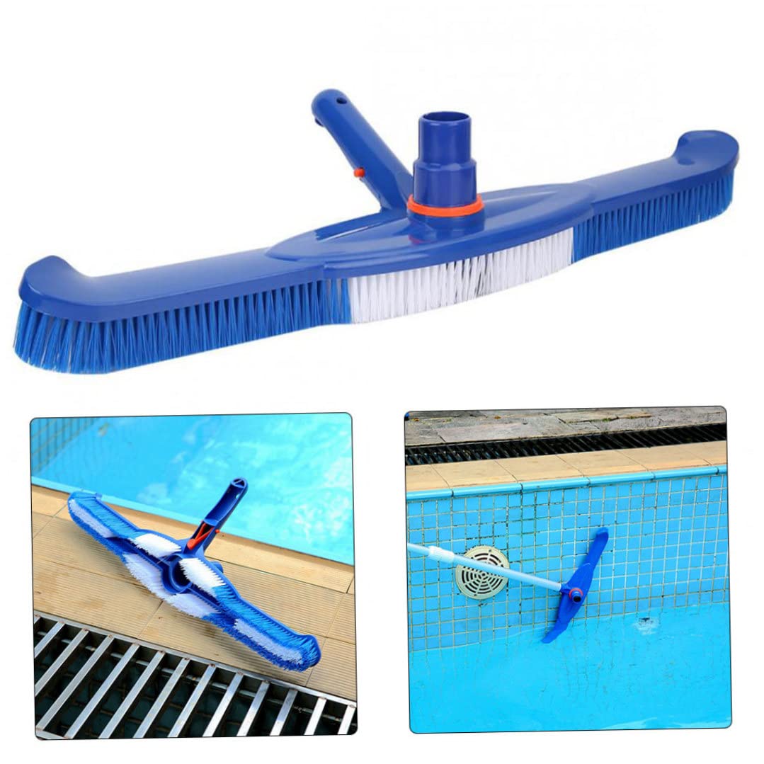 Spazzola per piscina, strumento per la pulizia della piscina, testa di aspirazione in plastica per la pulizia di pavimenti, pareti, piastrelle, gradini 50,8 cm · 1