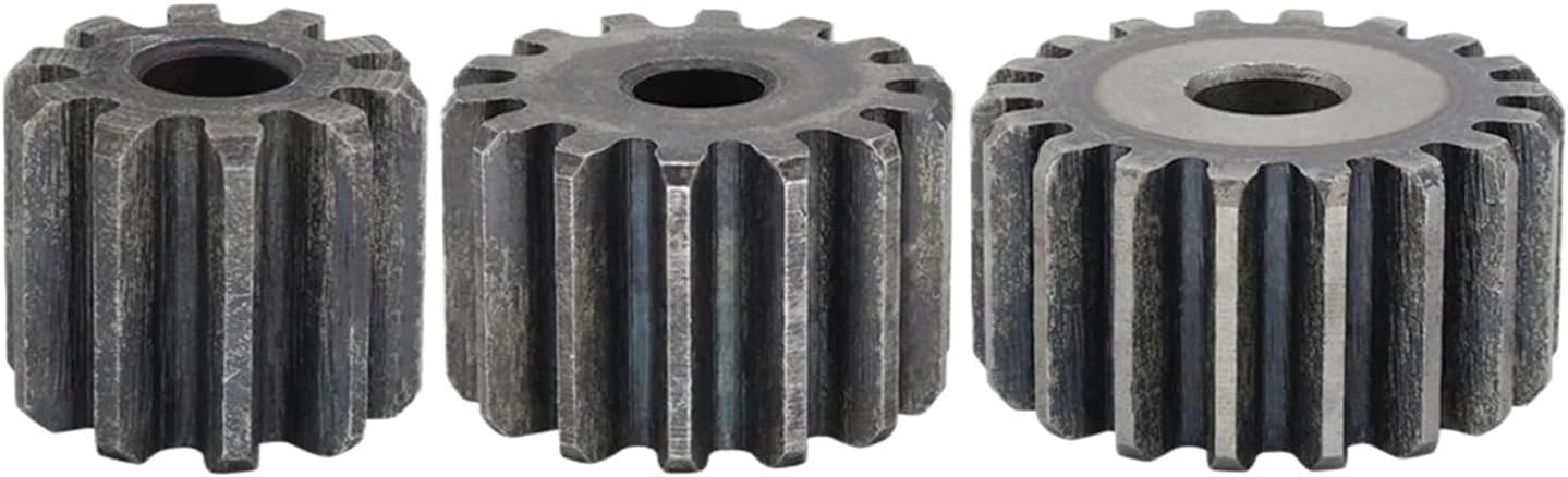 Flat Gear 2M-10/11/12/13/14/15/16/17/18/19/20T SC45#Carbon Steel Cylindrical 1Pcs(2M18T - Bore 10 mm)