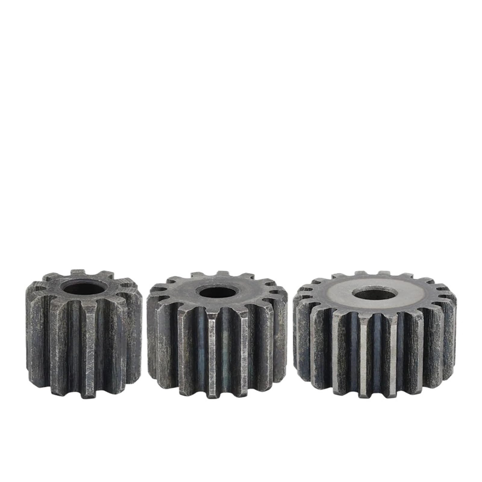 Engranaje plano cilíndrico M2 de 15 dientes y eje de 10mm para motores industriales 6