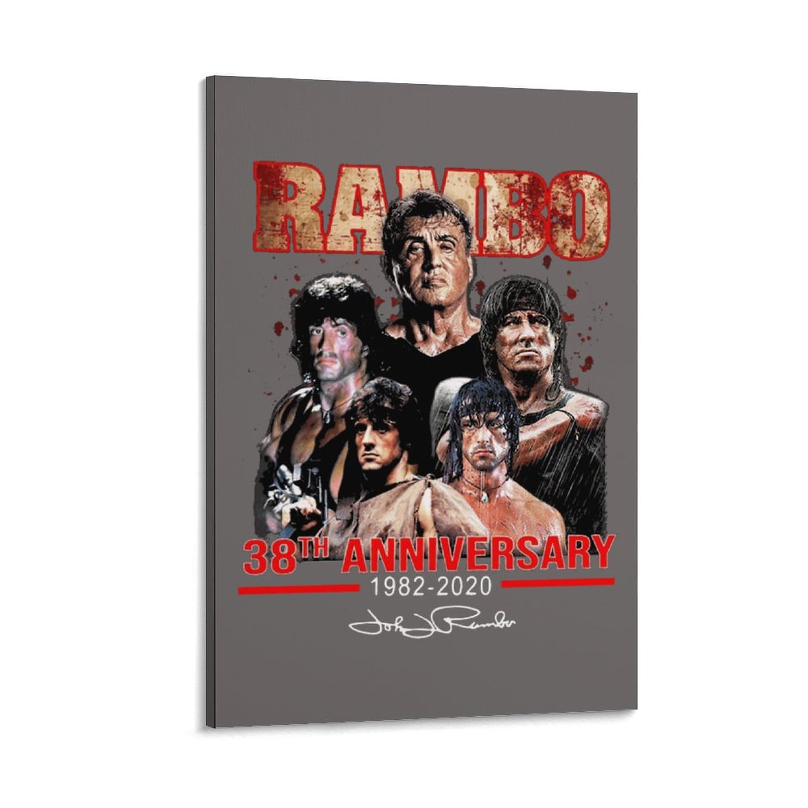 Amazon.co.jp: アートパネル 装飾画 ランボー 38th Anniversary アート