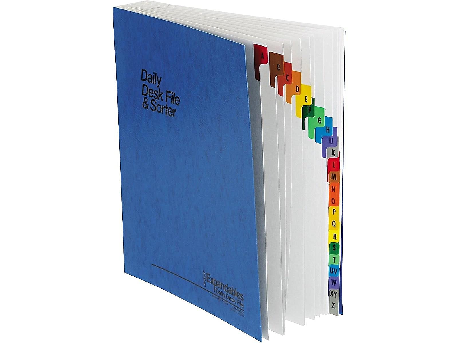 Amazon | Pendaflex ®拡張可能なインデックス付きデスクファイル