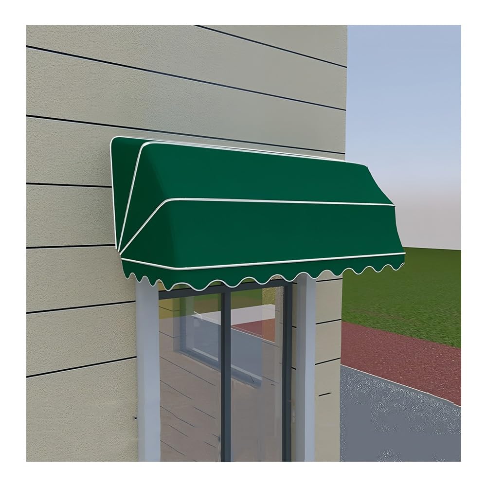 Auvent télescopique extérieur avec protection UV et montage facile