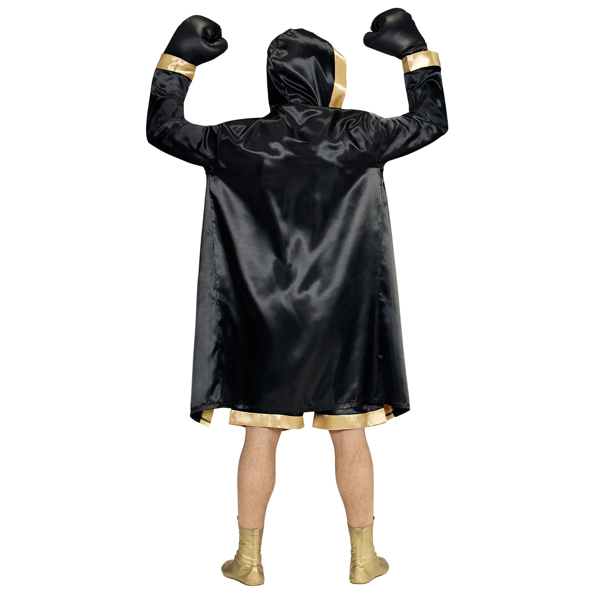 W WIDMANN MILANO Party Fashion - Traje de boxeador Campeón del mundo, traje de boxeador con capucha, deportista, kickboxer