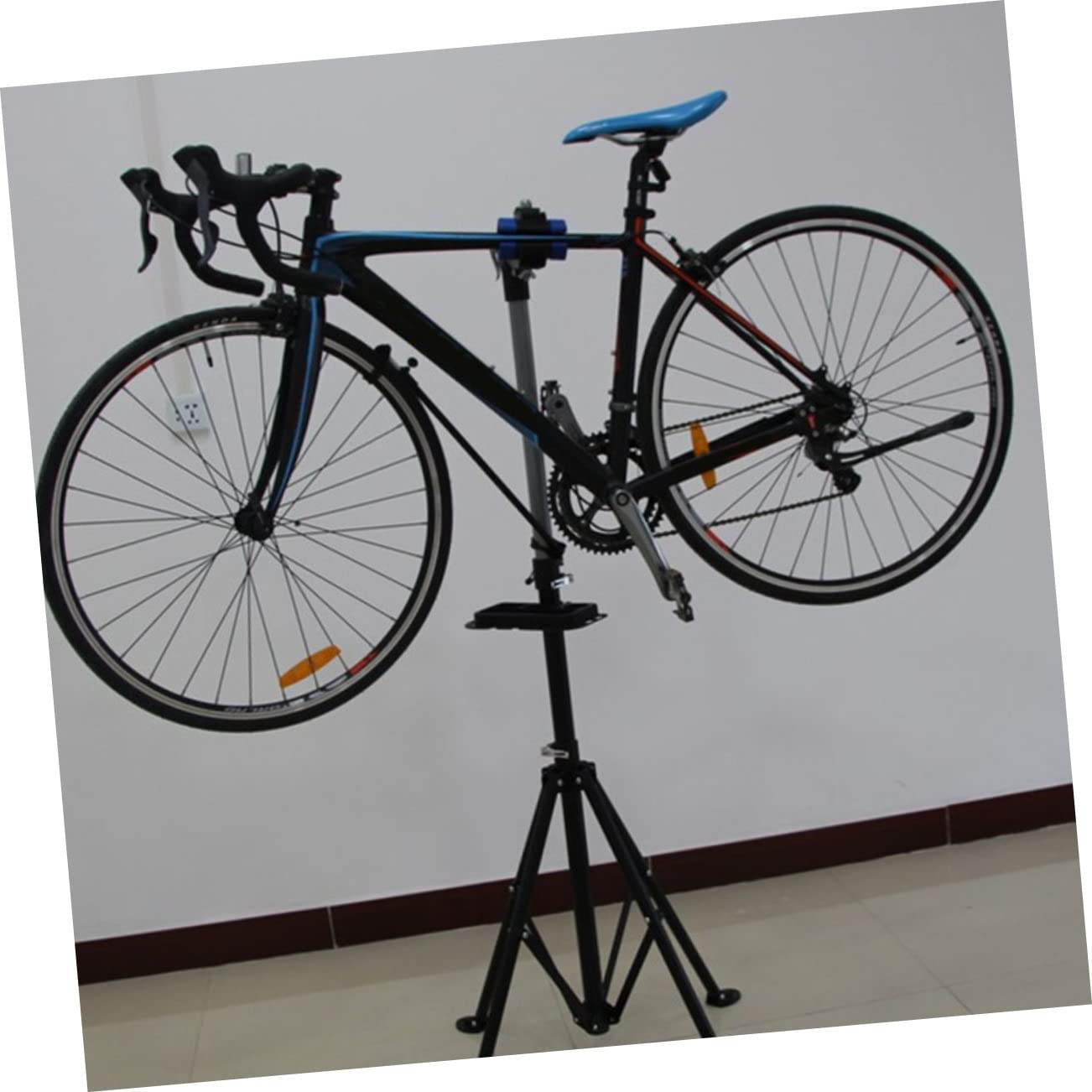 1 Pc Soporte De Reparación De Bicicletas Almacenamiento De Montaje En Pared Resistente Soporte para Colgar Bicicletas Gancho De Pared Vertical Acero De Alto Carbono