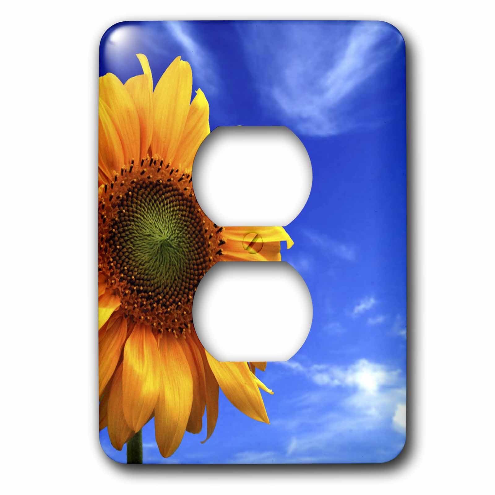 Interrupteur décoratif tournesol géant 15,2 cm pour embellir votre salon