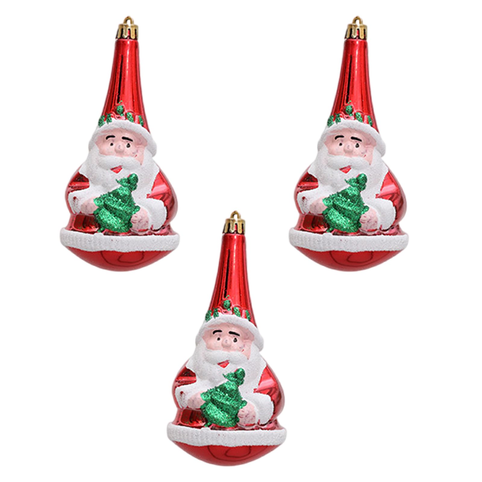 Tsophreniq 1 Box Christmas Tree Embellishments Colorful Trees Hanging Pendant Accessories Festive Embellishment for Home and Family Christmas Accessories
