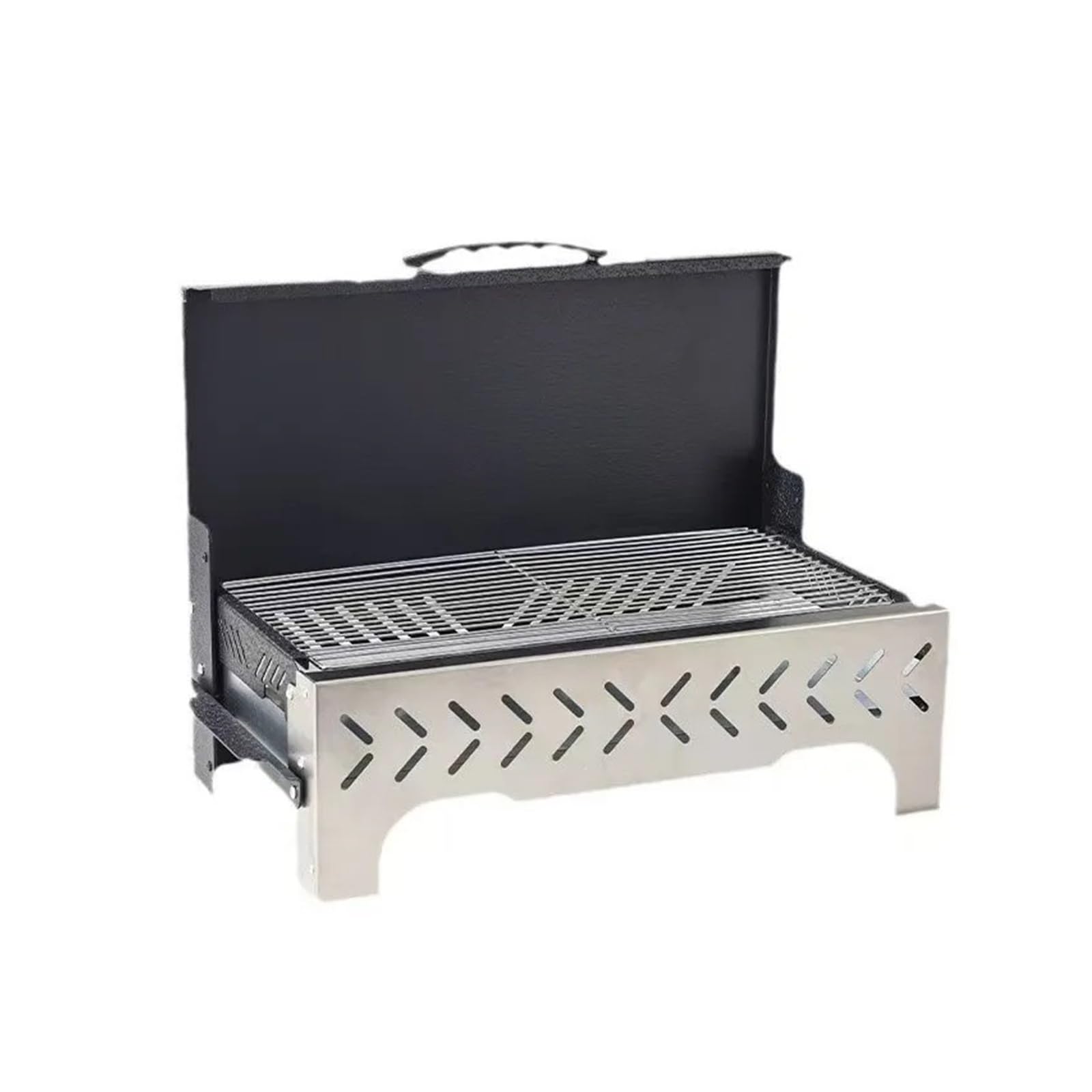 Kit d'outils barbecue au charbon de bois idéal camping et pique-nique en plein air