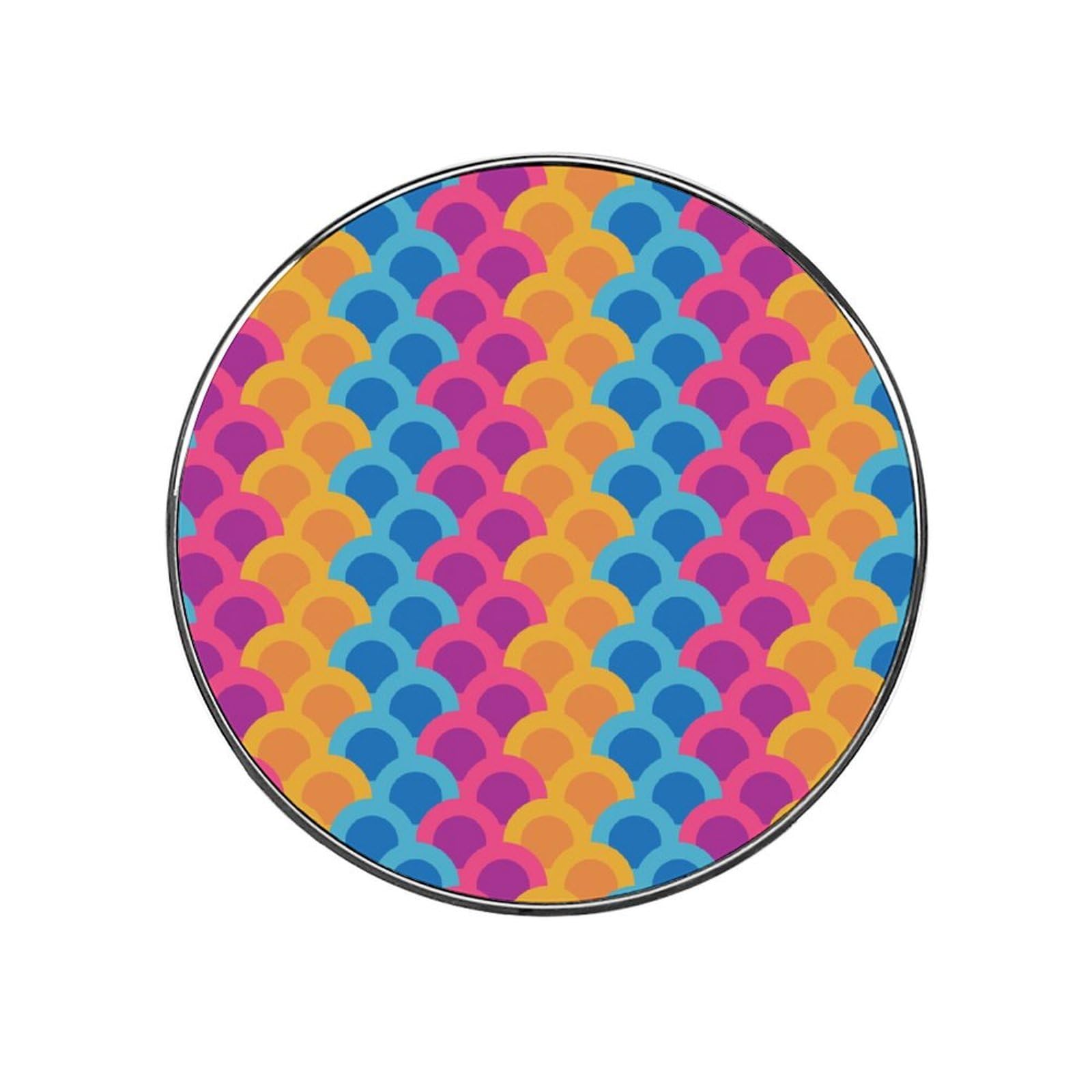 Color Fish Scales Refrigerator Magnet Decorative Locker Magnet For Kitchen And Office Home Décor