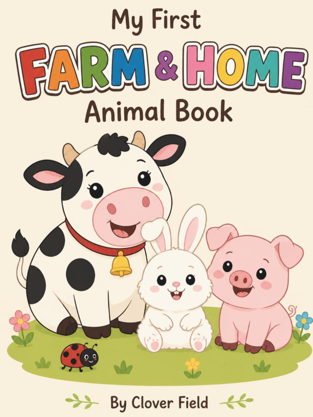 My First Farm & Home Animal Book: An Interactive Educational Guide with Fun Facts and Quizzes for Toddlers and Preschoolers