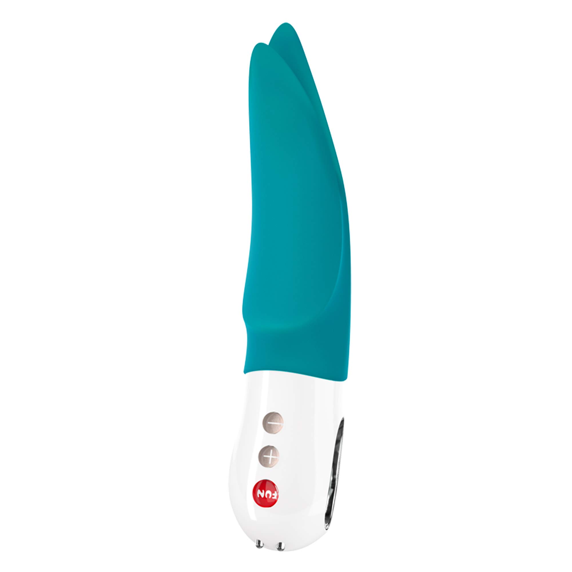 Fun Factory VOLTA - Vibratore esterno per lei con punte flessibili, Stimolatore per clitoride, Silicone, Turchese
