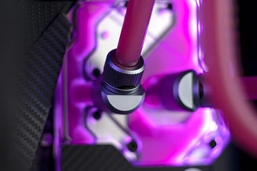 Miniatura 3 de EKWB EK-Torque - Racor giratorio en ángulo de 90 grados, titanio satinado