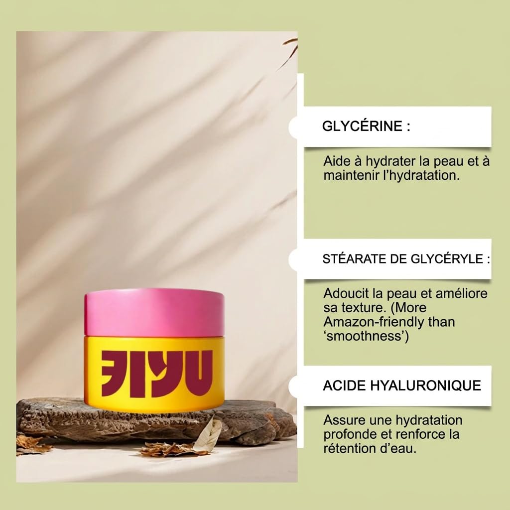 Jiyu Anti-Aging Moisturizing Cream, creme hydratante visage jiyu nad+ korean skin care creme coréenne 50ml