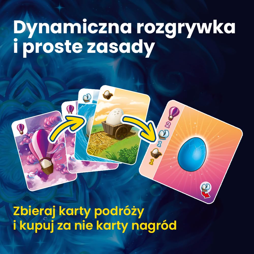 Trefl - Magajaja Gra Karciana - Dynamiczna Gra Rodzinna, Karcianka dla Dorosłych i Dzieci od 6 lat