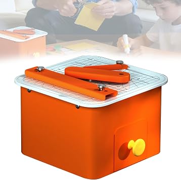 45W Electric Chomp Saw, Electric Cardboard Saw, 15V Safety Voltage/Cutting Thickness 0-4mm/Protect Finger Safety, Safe Cardboard Cutter, for 3D Models, Handicraft Creative Production