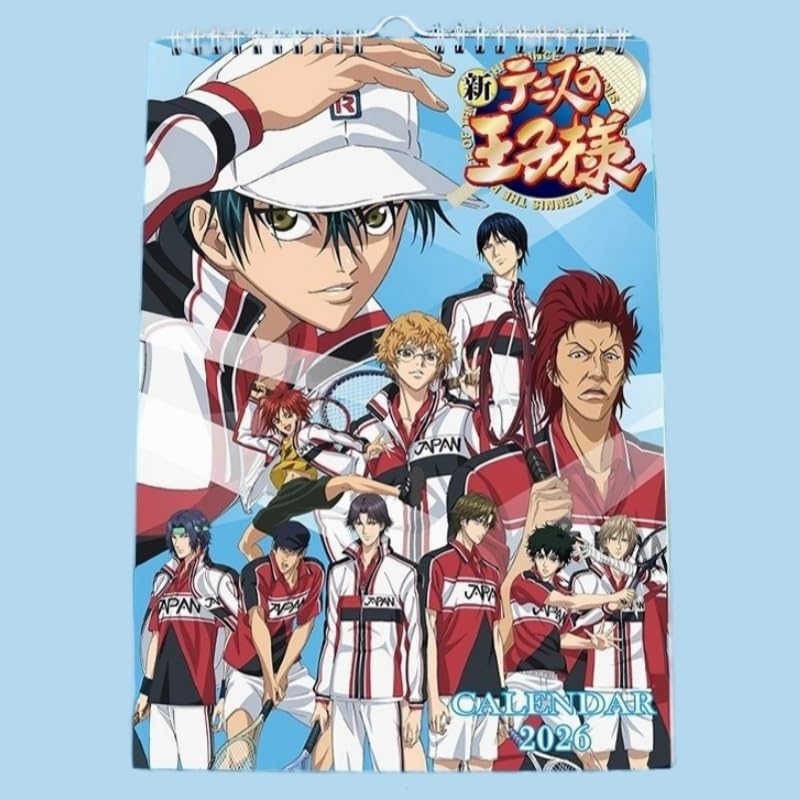 Amazon.co.jp: 2026年 カレンダー 新テニスの王子様 手塚国光 アニメ