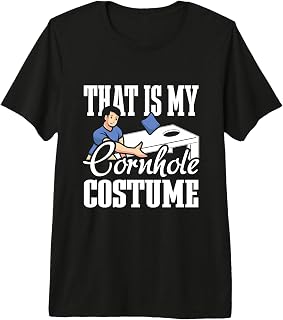 That is My Cornhole Costume - Cornhole Premium Tri-Blend T-Shirt