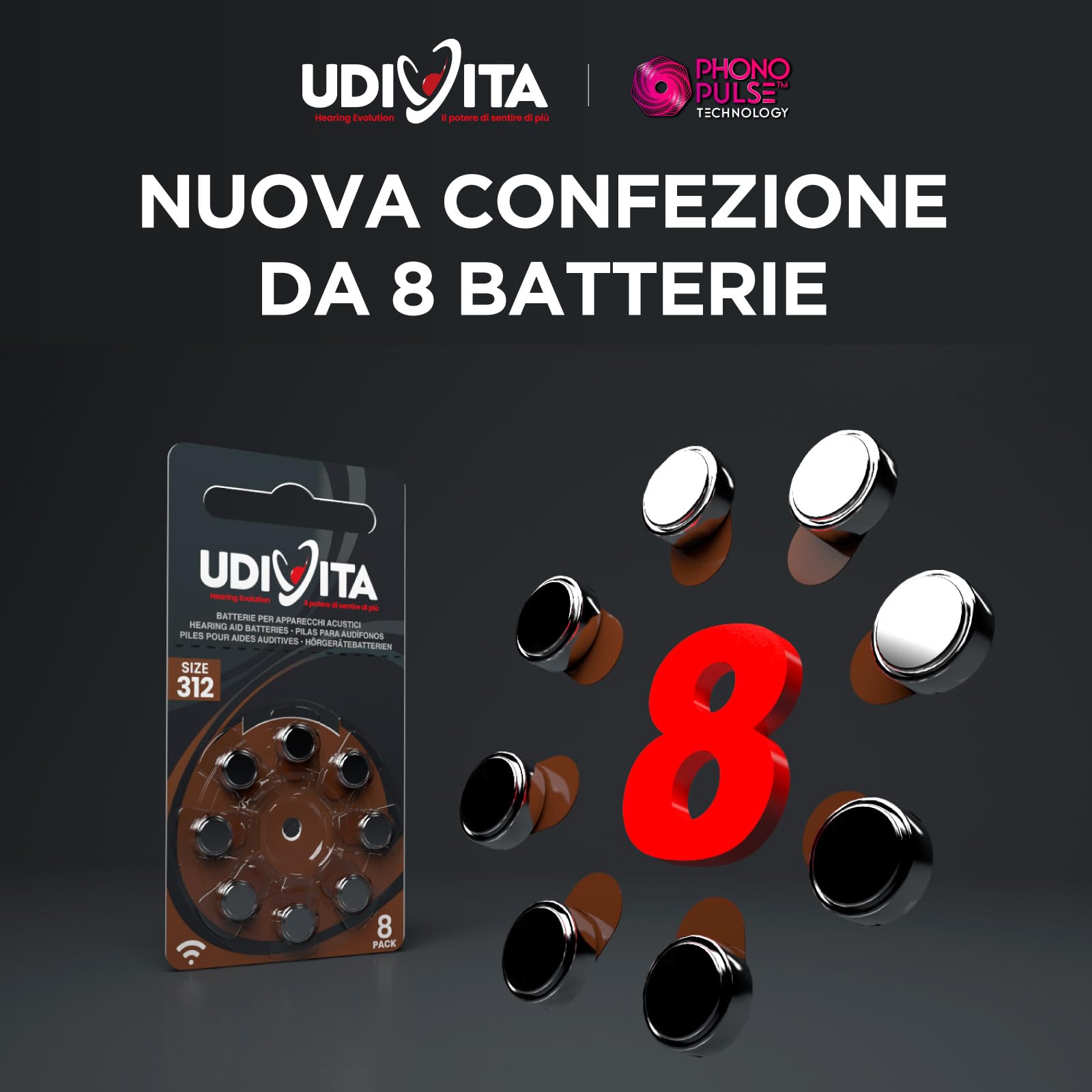 Rayovac 312 - Batterie Per Apparecchi Acustici PR41, 312AE, A312, DA312 - Foto 8