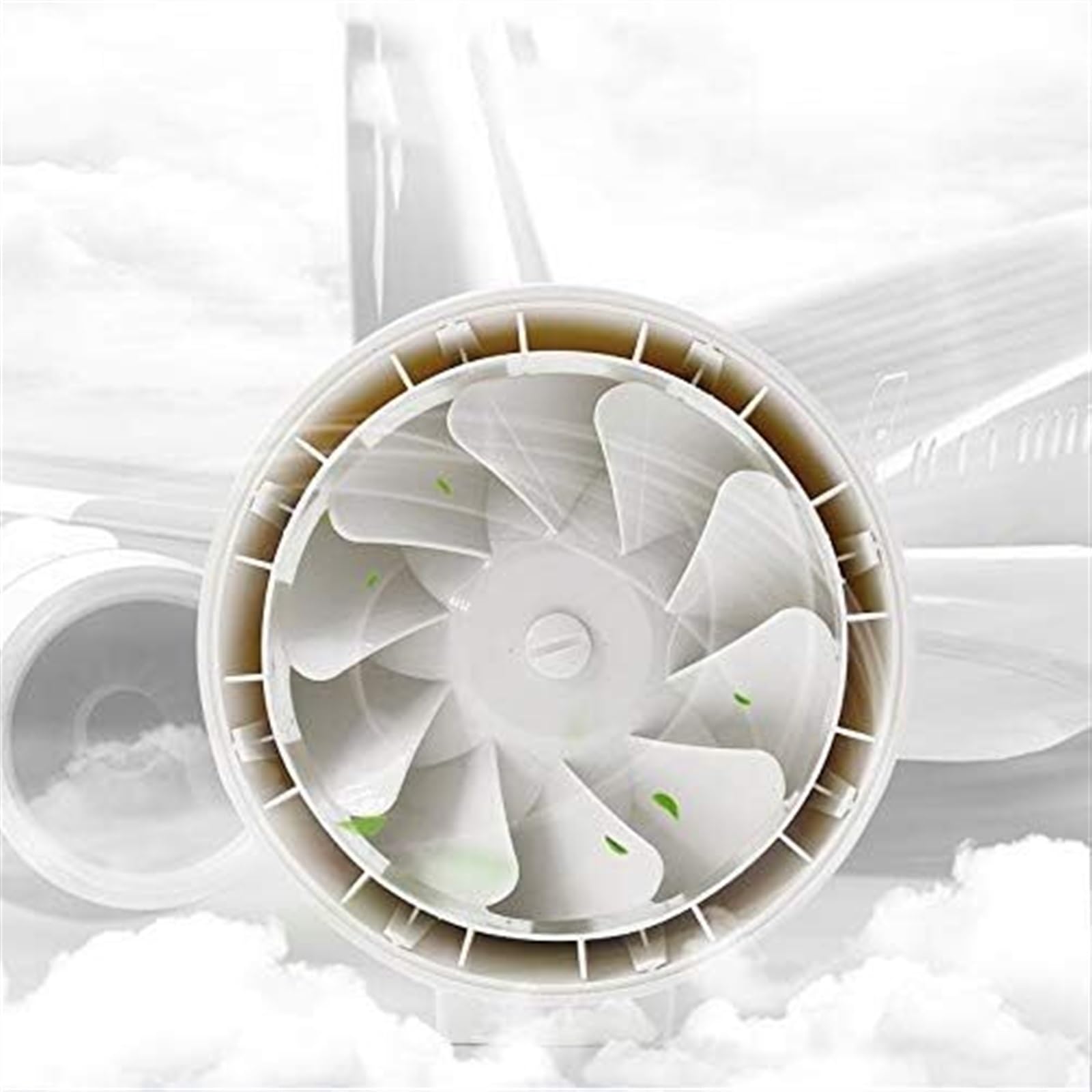 Amazon.co.jp: 工業用ファン送風機家庭用斜流ダクトファン